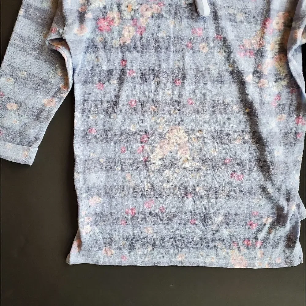 Lauren Conrad Lightweight Floral Sweater